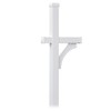 Salsbury Industries 4377WHT Arm Kit Replacement for Deluxe Post for