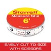 Starrett Tape Measure Stix with Adhesive Backing - Mount to