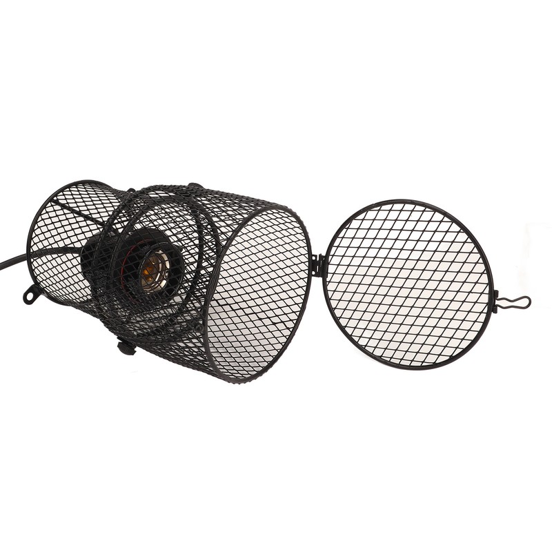 Reptile Heat Lamp Guard Avoid Scald Retractable Reptile Heat Lamp