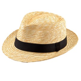 (Tanaka Hat) NOAH UKH005 Made in Japan Straw Medium Folding Hat / 0.3 - 0.4 inches (9 - 10 mm) (Straw Hat, Men's, Large Size, Straw, UV Protection, Sun Protection, Sunshade, Kasukabe Gift, Birthday