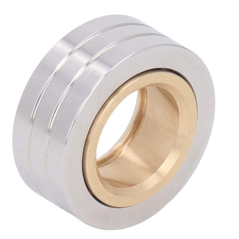 Fidget Mechanic Ring Toy Anxiety Relieving Stainless Steel Portable Rotation