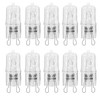10 Pack Crystal Clear Lense 40W Q40/G9/CL/120V G9 JCD 40