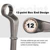 sourcing map Offset Box End Tubular Handle Wrench 1-5/16" CR-V