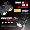 Super Bright Grill Driving Lights, Mini Projector Fog Lights for