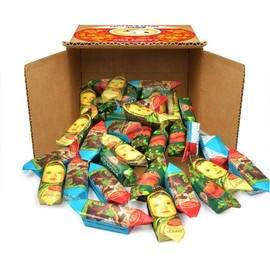 Best Russian Chocolate - Mishka Kosolapiy, Belochka and Alenka - 2 LB