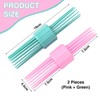 2 Pieces Double-Head Heat-Free Curler, Fluffy Hair Tool, Diy Hairstyle