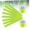 SUPVOX 11Pcs Reflective Safety Slap Bracelets for Night Running Jogging