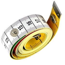 1 Pcs Measuring Tape Soft Tape Measure Dual Sided Body Measuring Ruler Sewing Cloth Fabric Tape Tailor Tape Measure Dressmaking for Family Measure Chest/Waist Circumference, 60inch/150cm