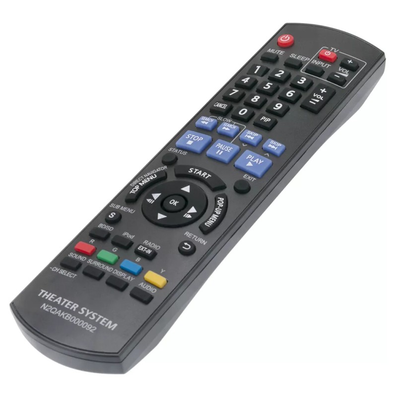 Unbranded New N2QAKB000092 Remote for Panasonic SB-HC480 SB-HS480 SB-HW480 Home