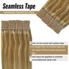 18inch Balayage Tape in Hair Extension Seamless Skin Weft Invisible