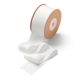 CHUQING White Ribbon 1-1/2" X 25 Yards Solid Color Ribbons for Crafts, Wedding Decor, Bow Making,Gift Wrapping