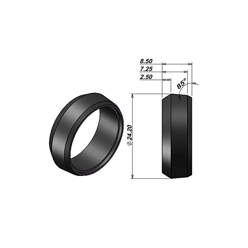 Mini-Z Drift Tire Hippari 2 (2): Eagle BBS Foil -