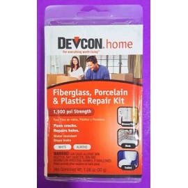 Devcon 90216 Fiberglass Porcelain Plastic Repair Kit