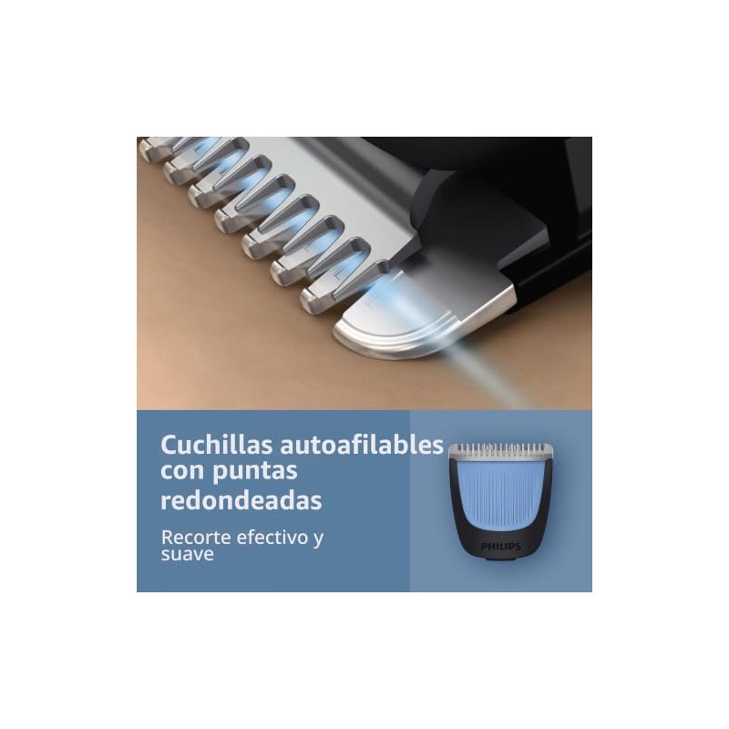 Recortadora de Barba Norelco Philips 3000, 40 Dial de Precisión