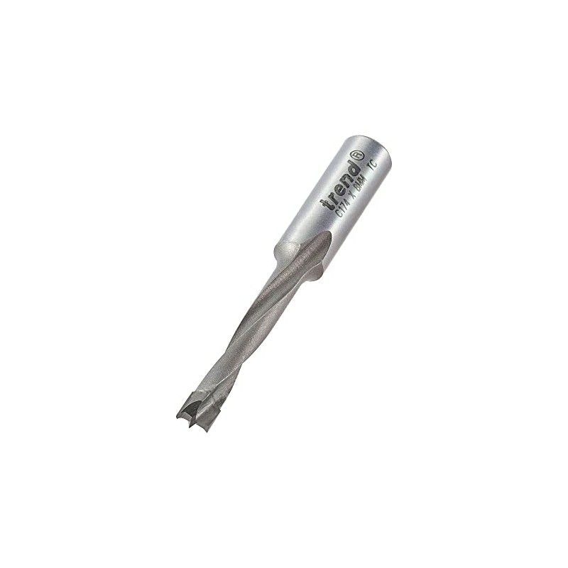 Trend CraftPro Dowel Drill Bit 8mm Shank 5mm Cutting Diameter