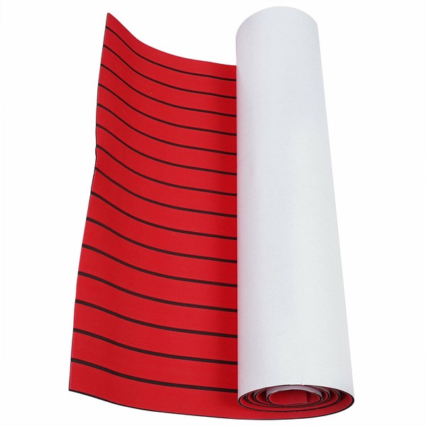 LYNICESHOP EVA Foam Teak Floor Decking Sheet Non-Slip Boat Flooring