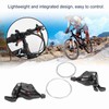 1 Pair Triple Speed Bicycle Gear Shift Derailleur Left/Right Shifter
