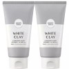 Happybath 해피바스 클렌징폼 화이트클레이 모공 150g x 2개 Happy Bath