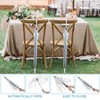 10 Pack Clear Wedding Umbrellas Auto Open Windproof Clear Umbrella