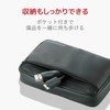 ELECOM HDDケース 衝撃吸収 Sサイズ(内寸:W82・H122・D16.5) ブラック ZSB-HD004BK