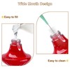 Hummingbird Feeder, Auslar 15 Ounces Glass Hummingbird Feeders for Outdoors
