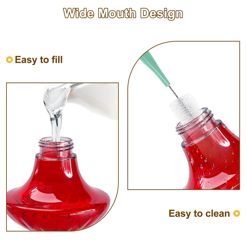Hummingbird Feeder, Auslar 15 Ounces Glass Hummingbird Feeders for Outdoors