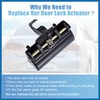 A ABSOPRO 74810-S6A-003 Tailgate Rear Trunk Hatch Lock Handle Assembly