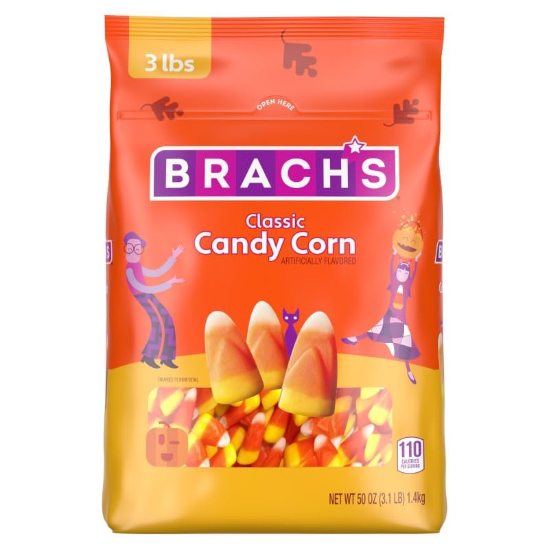 Brach's Classic Candy Corn, Classic Treats, 50 Ounce Bag