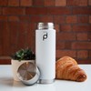 Pioneer Flasks HW-350W Vacuum Insulated Leak Proof Drinkpod Capsule Flask,
