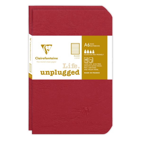 Clairefontaine Age Bag Duo 734172C Set of 2 Notebooks 9
