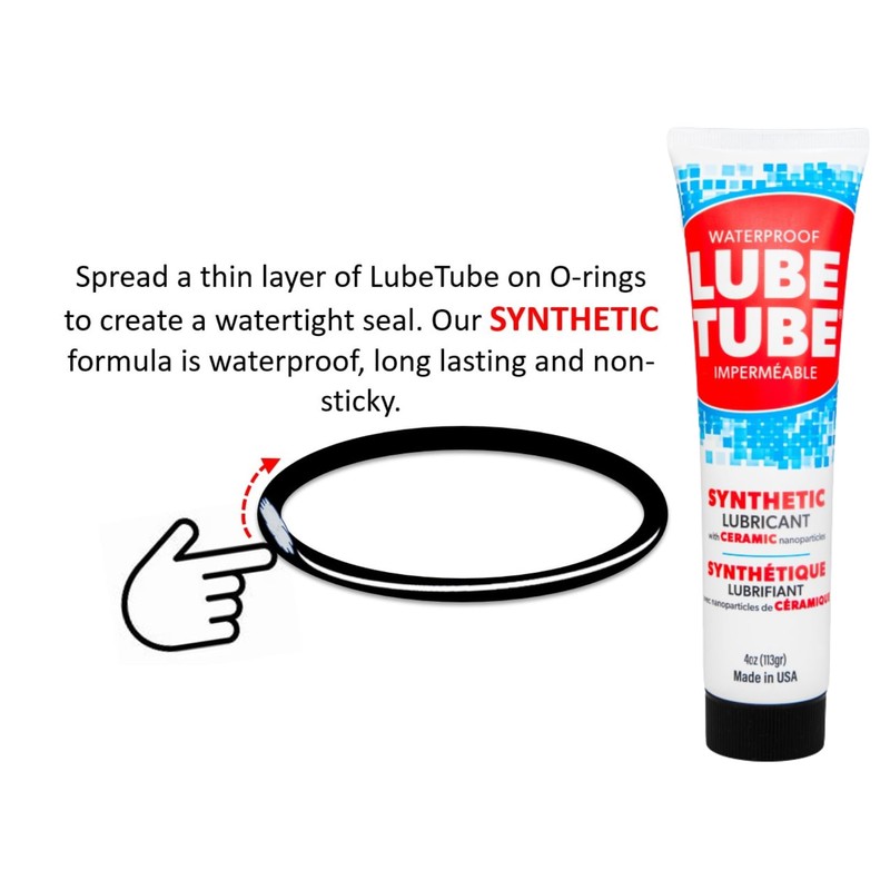1oz LubeTube – Multipurpose Synthetic Grease for Pool Equipment, Plumbing