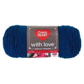 Red Heart Love Yarn, Each, Solid - Peacock