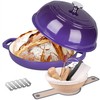 VORRINGARD Enameled Cast Iron Dutch Oven Pot with Lid, Bread