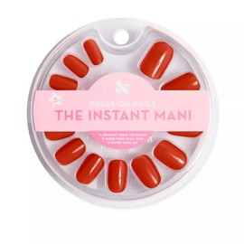 Olive & June The Instant Mani Press-On Nails - Extra Short Squoval CV, Olive,Red, 43 pack