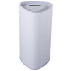 Tall Triangle Tin Charity Donation Coin Collection Box Tip Container