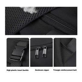 ZJRUIWQ Travel Laptop Backpack,15.6 Inch Notebook, Business Work Commuter Backpack,With Laptop Compartment,Gift for Men & Women, Mochilas Para Viajar en Avion (black)