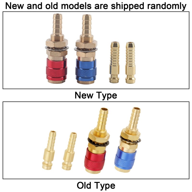 tig Water Cooler Quick Connect, Quick Connect Fittings, 2PCS 8mm