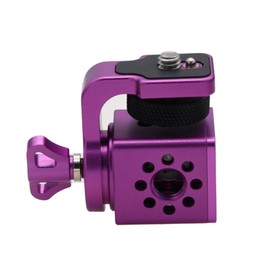HangTon ARRI RED Sony Camera, Hi-5, DJI Focus Pro Handheld Unit, SmallHD Atomos Monitor, Teradek, 360 Degree Adjustable, 1/4"-20 3/8"-16 Thread Screw, Purple