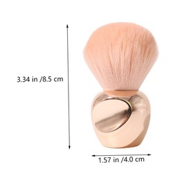 Healeved Blush Makeup Brush for Loose Powder Portable Beauty Tool Unique Vase Design for Women Makeup Application The Go
