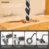 Rustark 23 Pcs Wood Drill Bit Set with Dowel Pins