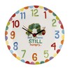 Portmeirion VHC79180-XD The Very Hungry Caterpillar Clock, Yellow, Green and