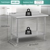 YITAHOME 48" x 24" Stainless Steel Table for Prep &