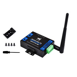 RS232/485 to WiFi Ethernet Serial Server Converter, Modbus/MQTT Gateway, Supports Serial to WiFi, Serial to ETH, Ethernet to WiFi, Serial to HTTPD Client etc. DC 6~36V Power Supply