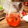 MosJos Acrylic Pitcher (72 oz), Clear Plastic, Water Pitcher with