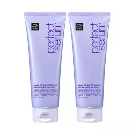 Mise en Scène 미쟝센 퍼펙트 매직 스트레이트 세럼 트리트먼트 230ml, 2개 [미쟝센 퍼펙트 세럼 스타일링 80ml 3개] Mise-en-scène Perfect Magic Straight Serum Treatment 230ml, 2 pieces [Mise-en-scène Perfect Serum Styling 80ml 3 pieces]