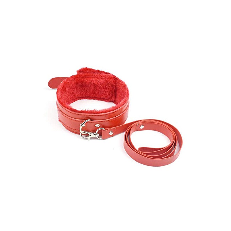 Angeer General Faux Leather Soft Padded Pet Dog Choker Collar