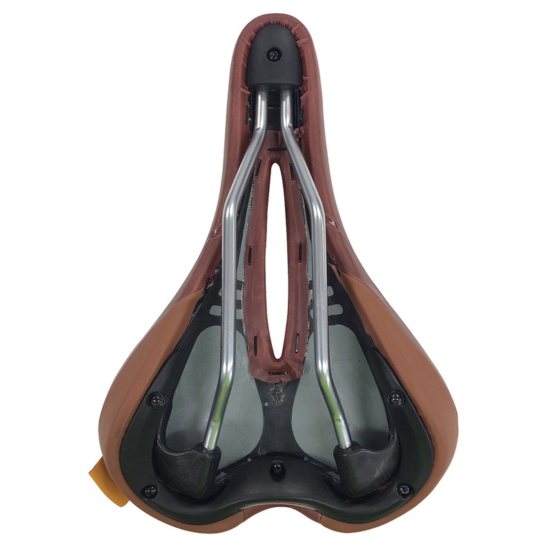 VELO Plush VL3147 Male Saddle VL-3147 Brown