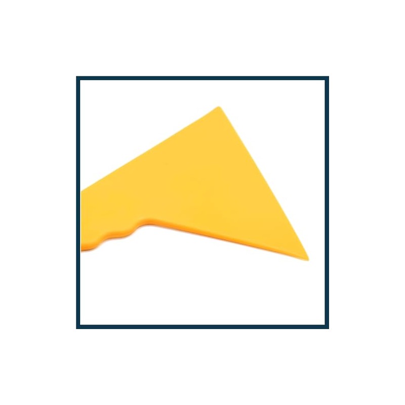 TUCKBOLD Plastic Triangle Tip Car Scraper Window Film Squeegee Vinyl