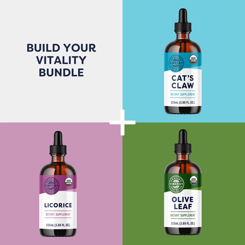 Vimergy Organic Lemon Balm Tincture Herbal Supplement – 175 mg