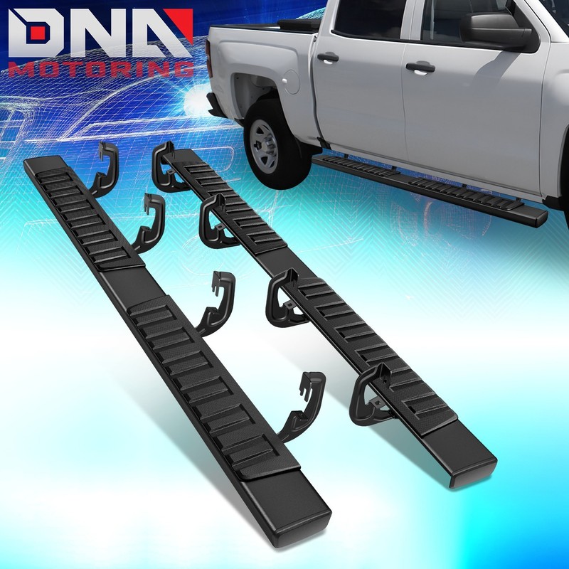 estriberas de 6" para Silverado/Sierra 2019-2026 doble cabina barras Nerf
